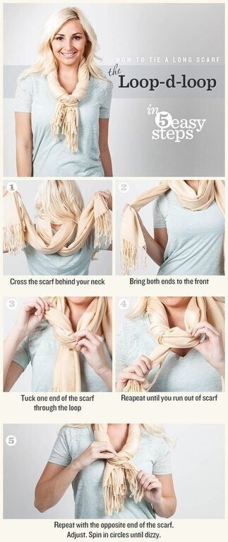 Jak uvázat šátek nebo šátek originál