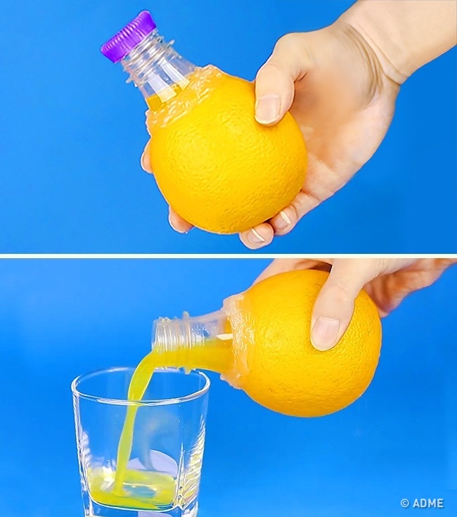 Jak vyrobit oranžovou láhev
