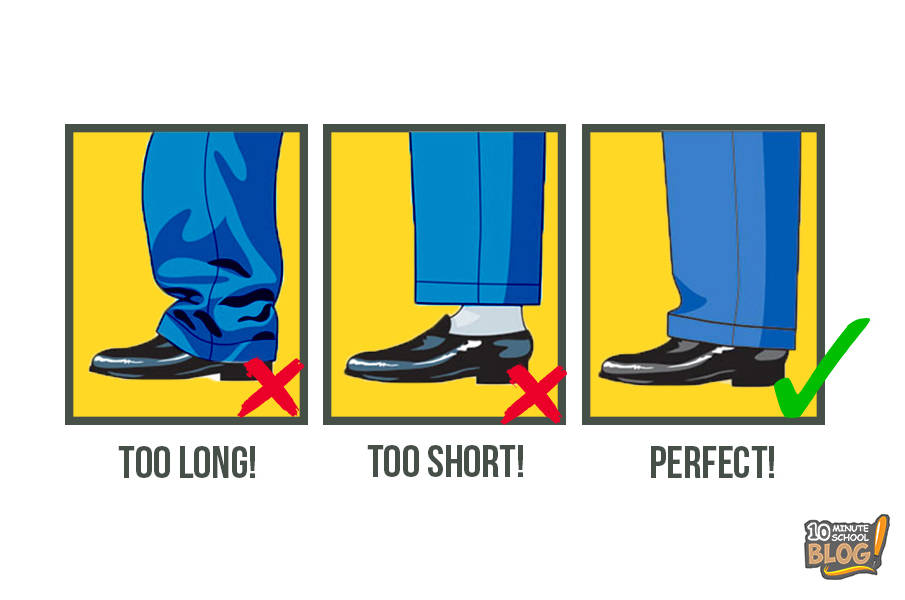 Jaká by měla být správná délka pánských kalhot