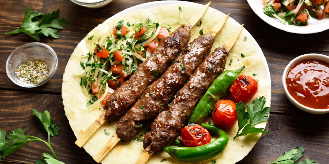 Kebab hovězího masa v Pákistánu v troubě: Recept