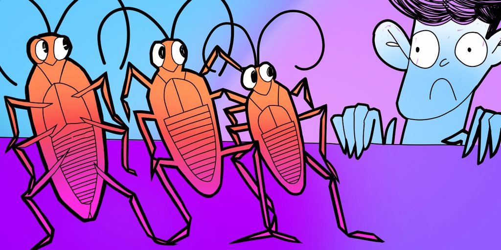 Ať už šváby kouslí a co jiného mohou být nebezpeční