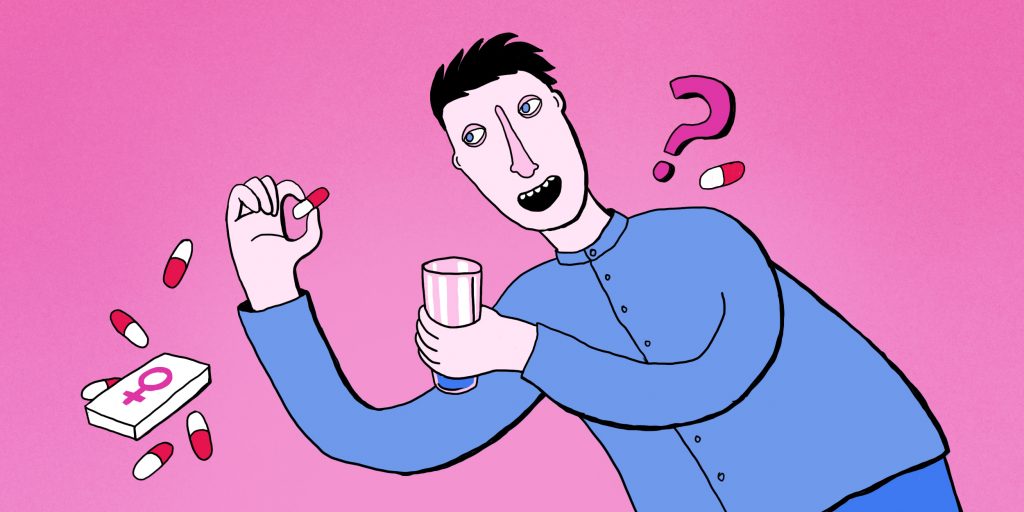 Co se stane, když muž pije antikoncepci