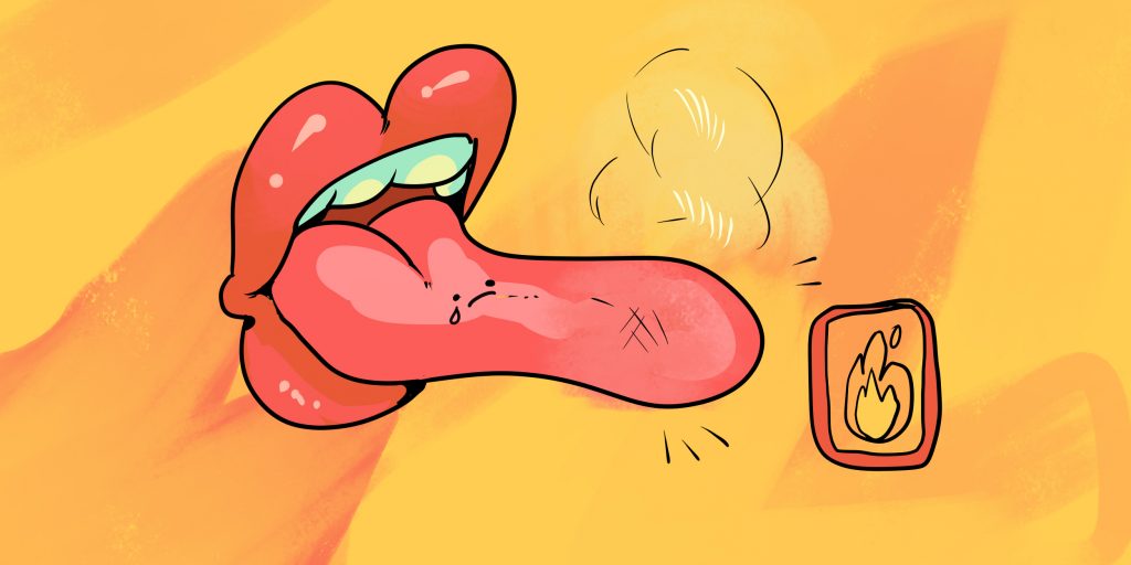 Co dělat, když jste spálili jazyk