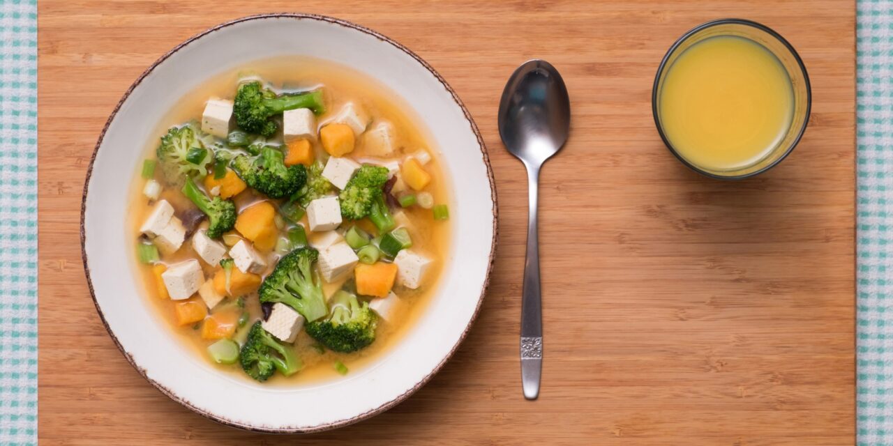 Tofu a brokolice polévka: recept