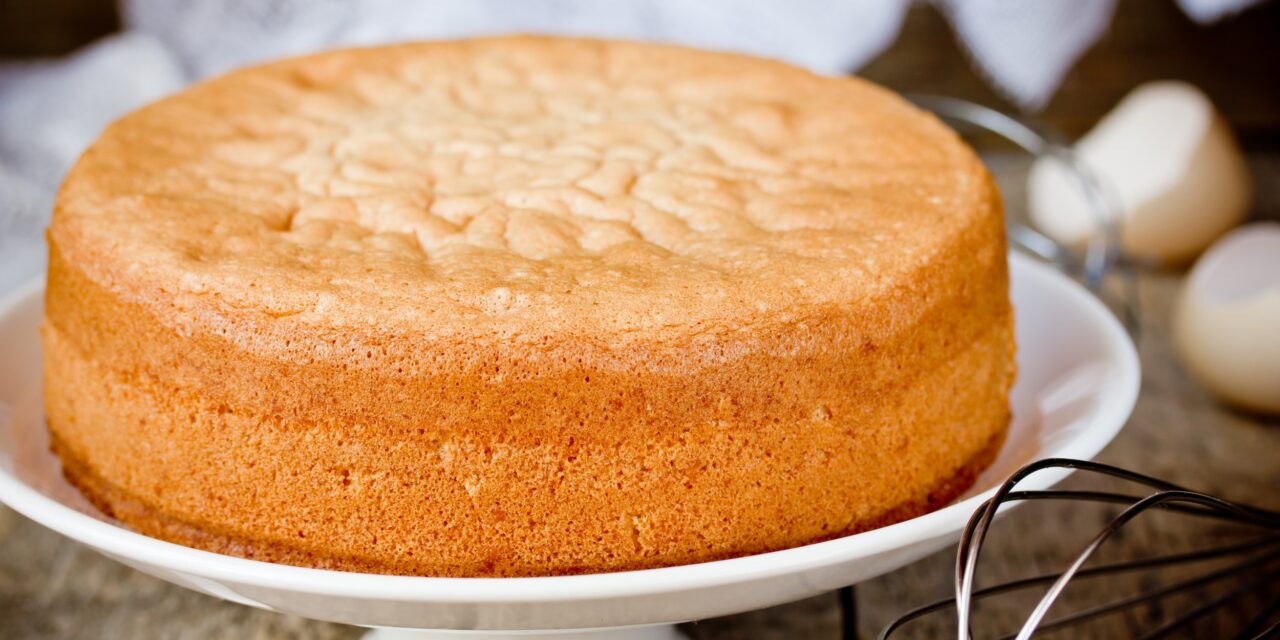 Klasická sušenka pro dort v troubě: recept